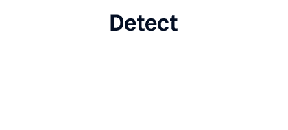 NIST Cybersecurity Framework detect